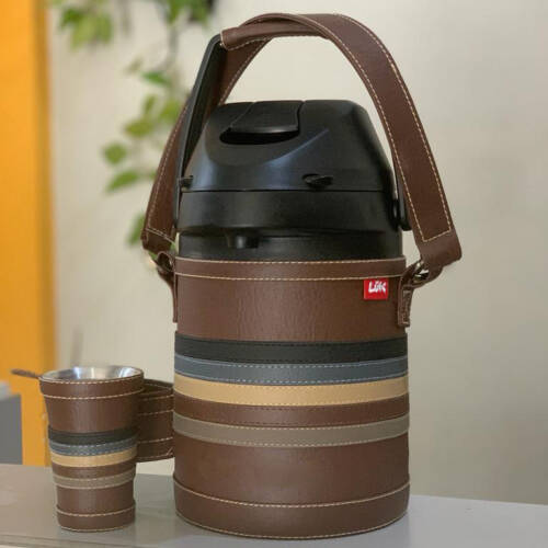 Luk Inox. 2.5 - Marron chocolate con líneas de colores