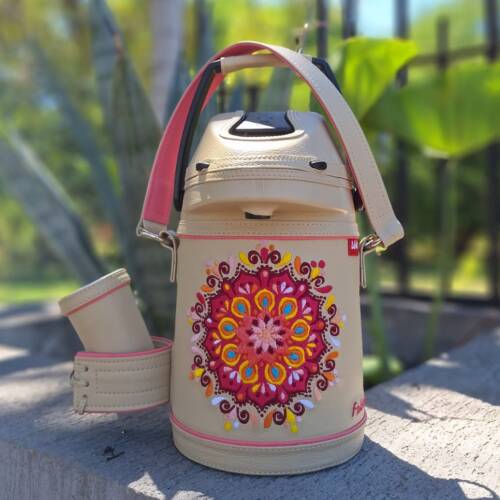 Inox 2.5 -Beige Mandala Rosa